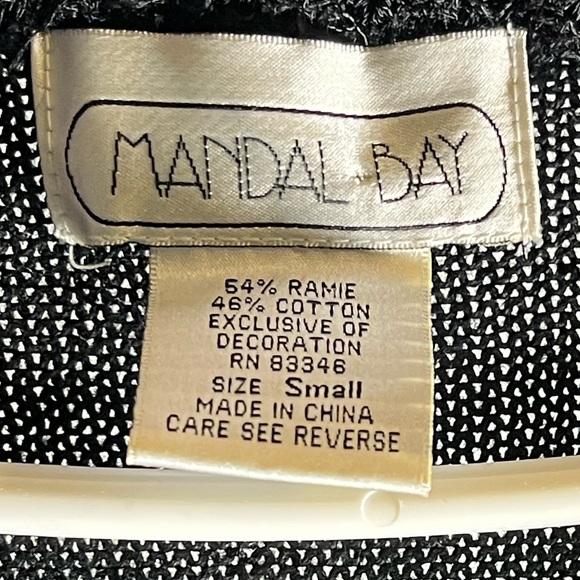 Charming Black Holiday Cardigan with Christmas Tree Design - Picture 3 of 3